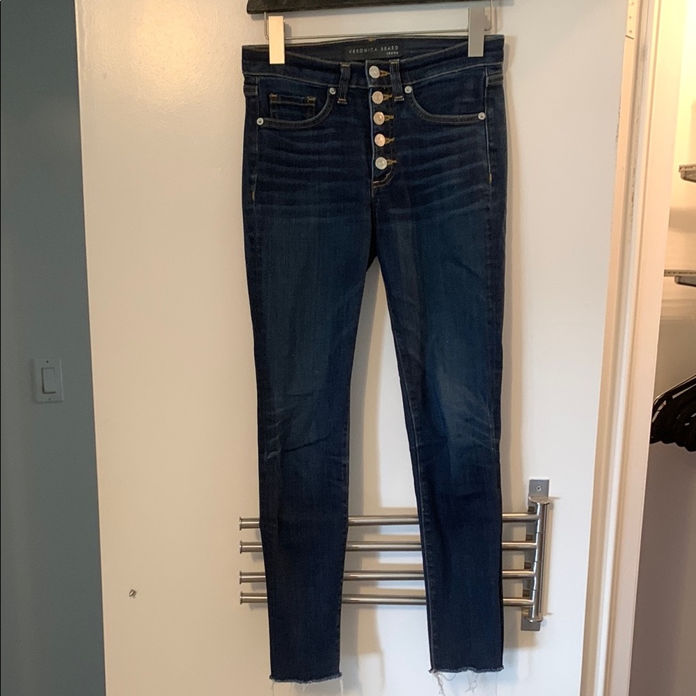 Women's Dark Blue Jeans
